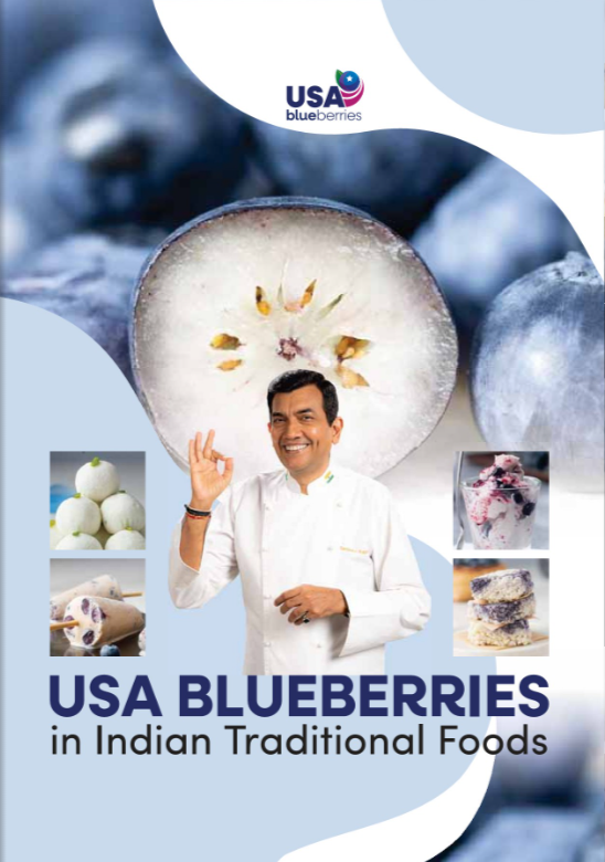 USA Blueberries in Indian Traditional Foods by Celebrity Chef Sanjeev Kapoor