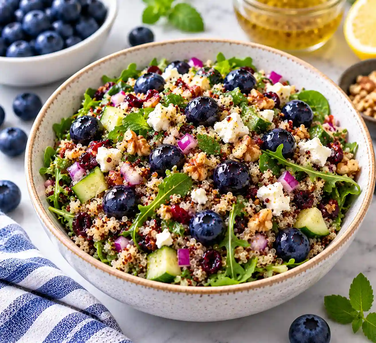 Blueberry Quinoa Salad