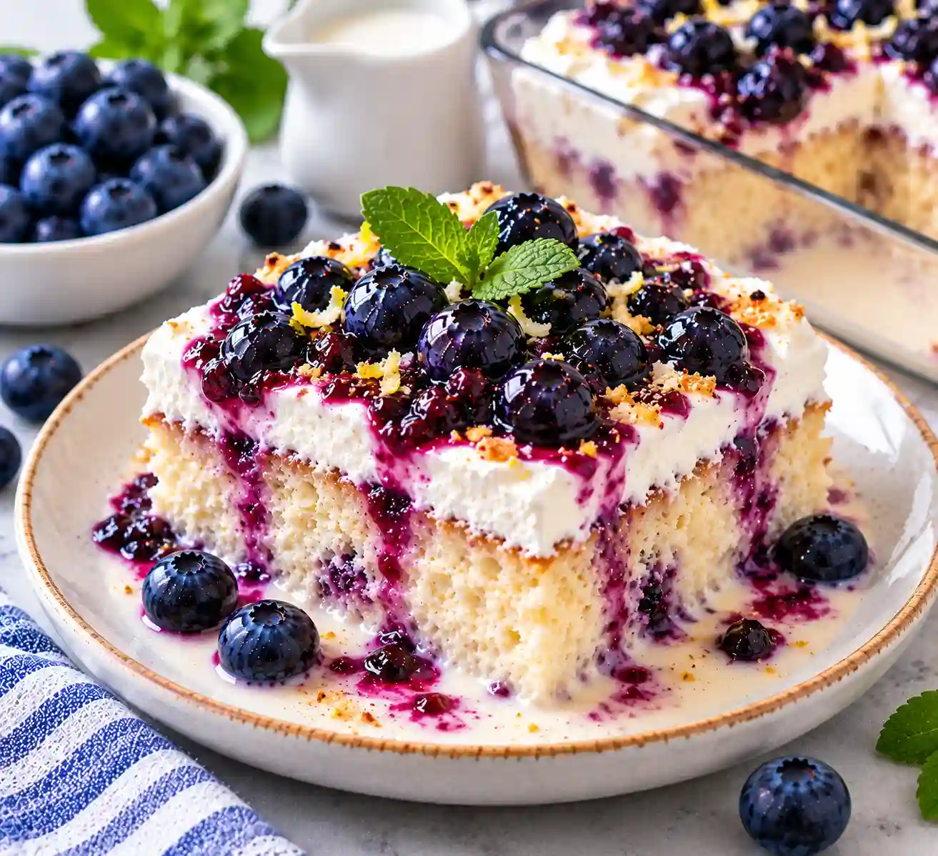 Blueberry Tres Leches