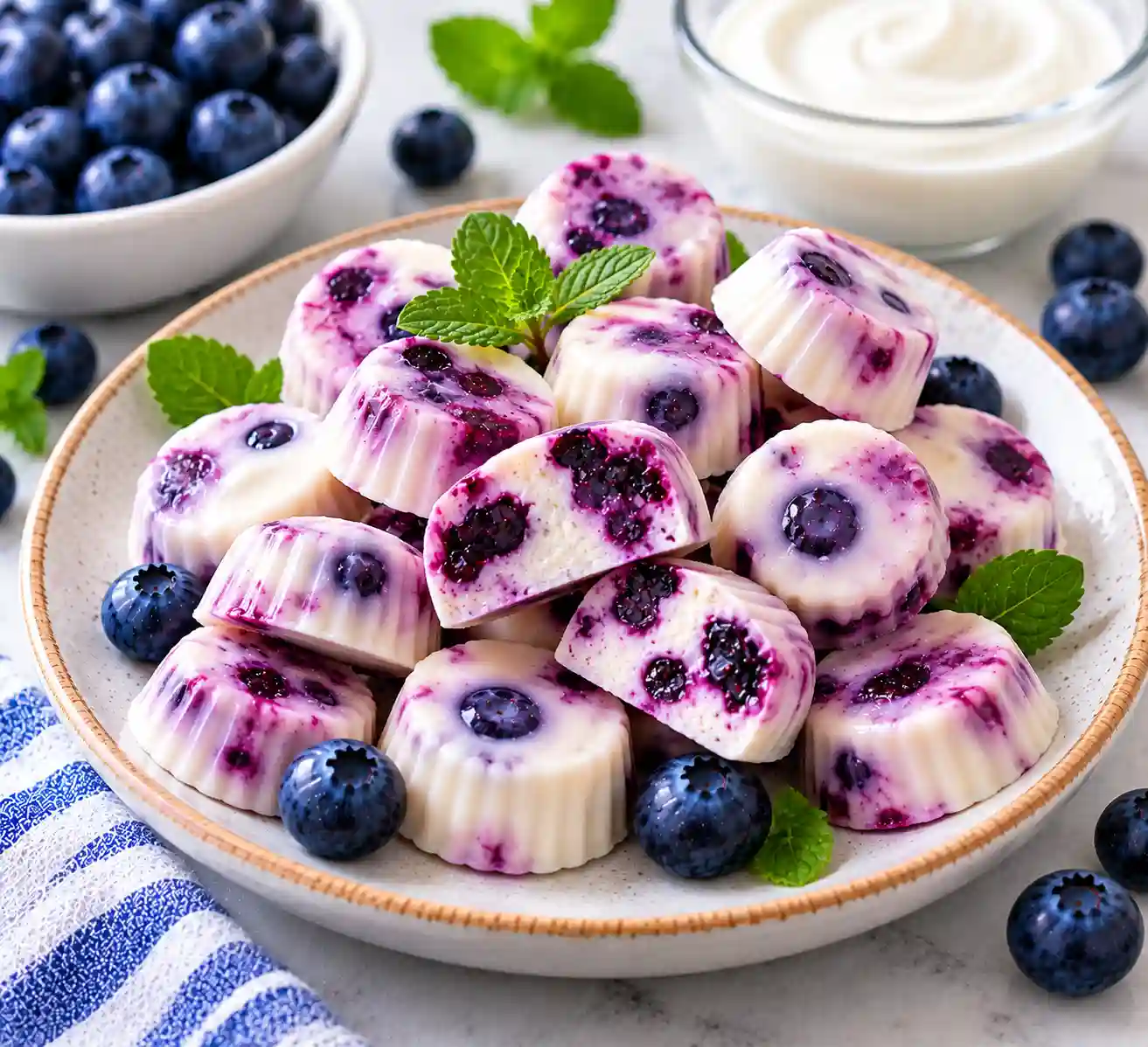Blueberry Yogurt Candy